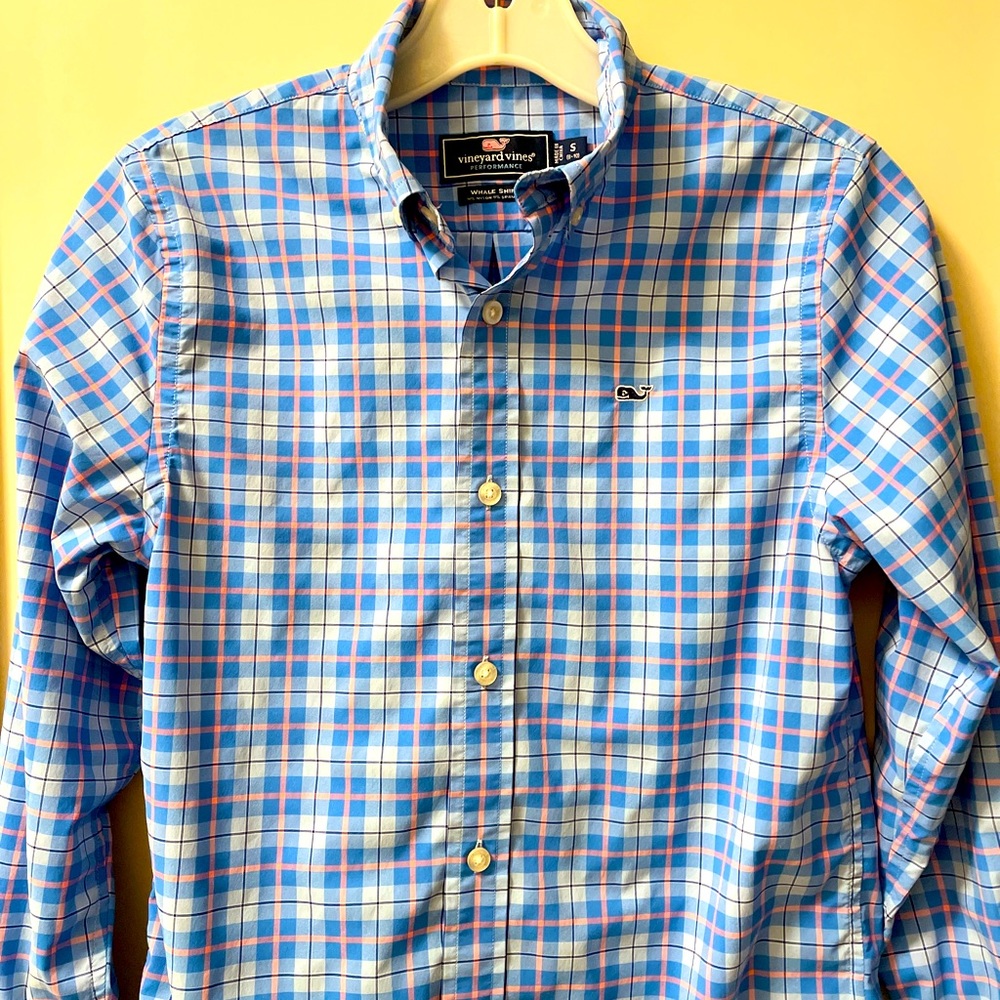 Vineyard Vines Boys Performance Whale Shirt
